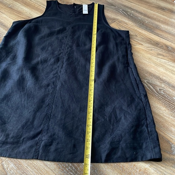 J Crew Button-back 100% linen shift dress NWT - Picture 9 of 13